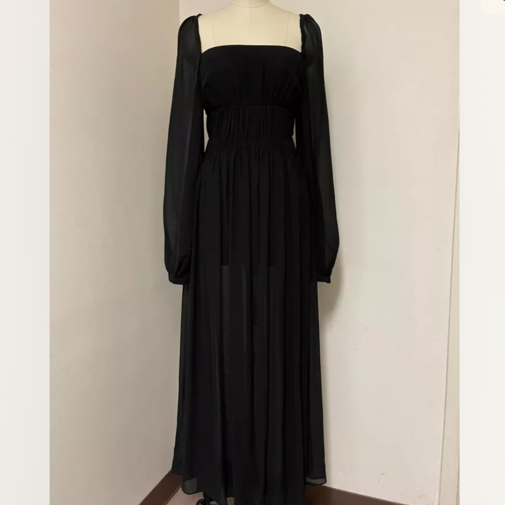STELLA MCCARTNEY BLACK BACKLESS TUNIC SIZE SMALL - Picture 6 of 13